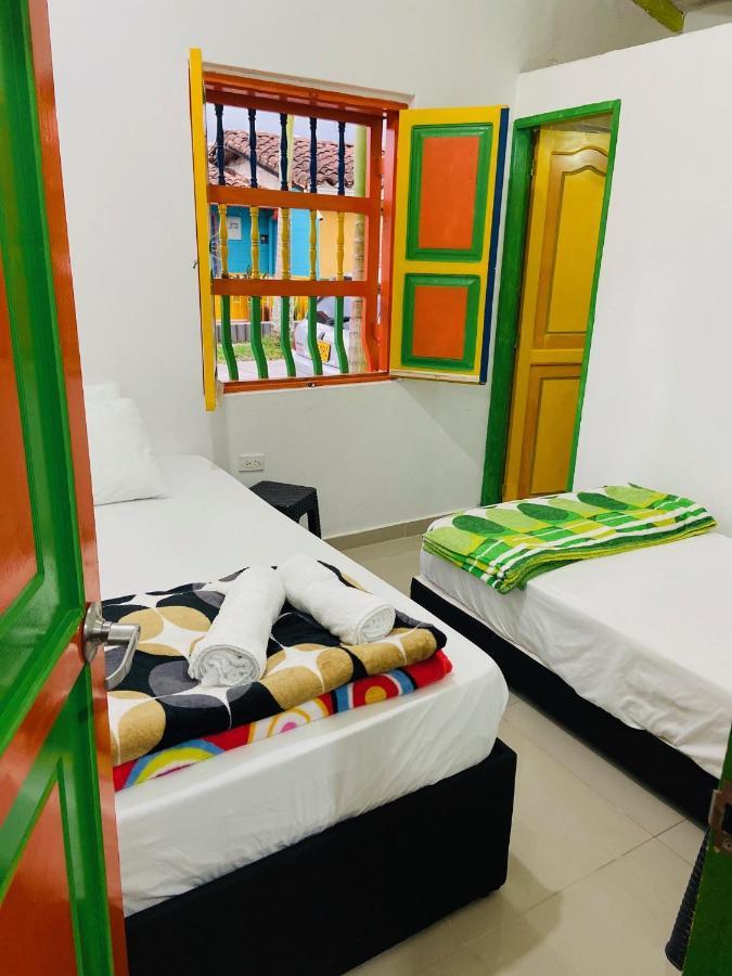 Casa Hostal Las Palmeras Guatapé Buitenkant foto